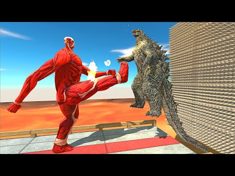 Epic Kick Of Titan Who Can Survive? - Animal Revolt Battle Simulator