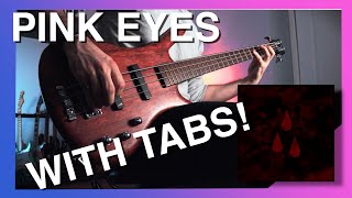 AFI - "Pink Eyes" (Bass Cover w/ Tabs On Screen)