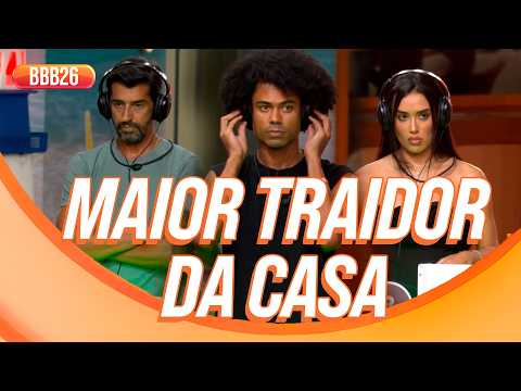 SINCERÃO: Alberto Cowboy, Breno e Jordana apontam o maior TRAIDOR da casa! 🔥 | BBB 26