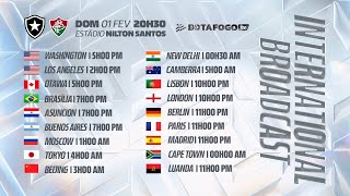 AO VIVO COM IMAGENS | Botafogo x Fluminense | 5ª Rodada Carioca