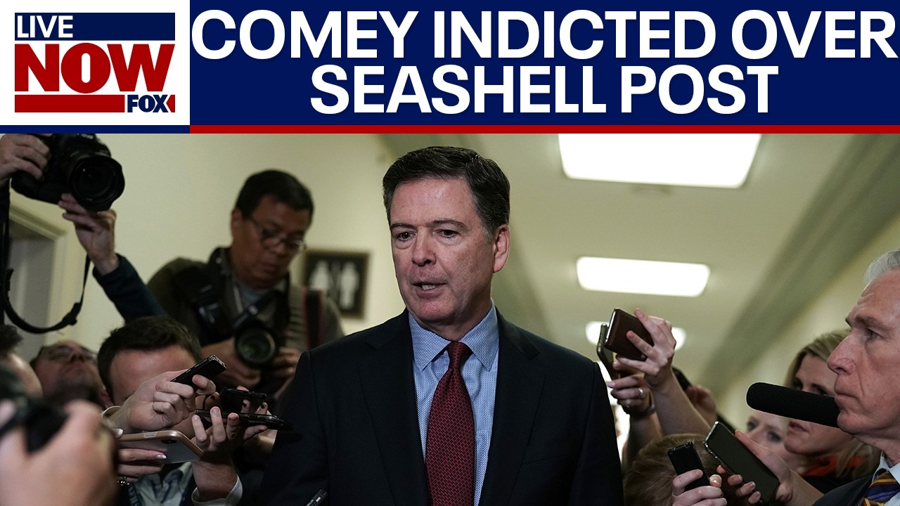 Ex-FBI Director James Comey indicted over seashell post on social media