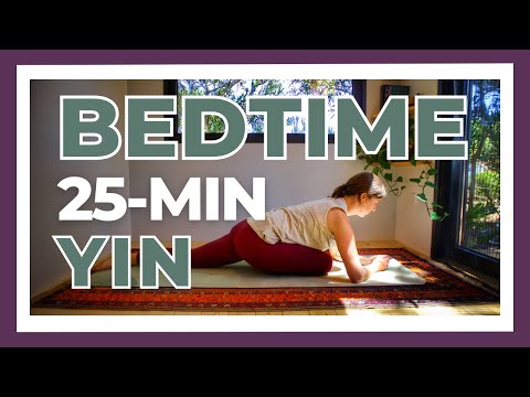 25-min Bedtime Yin Yoga for Sleep - NO PROPS