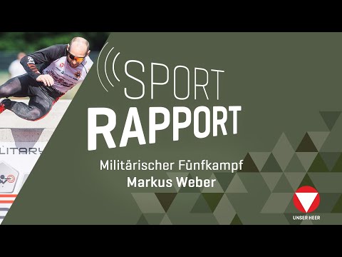 SportRapport - Militärischer Fünfkämpfer und Hindernisbahnstaffel-Vizeweltmeister Markus Weber