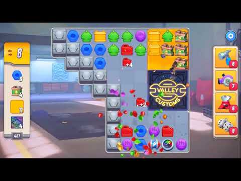 Chrome Valley Customs Level 487 - NO BOOSTERS GAMEPLAY + FULL STORY 🚘🔧 | SKILLGAMING ✔️