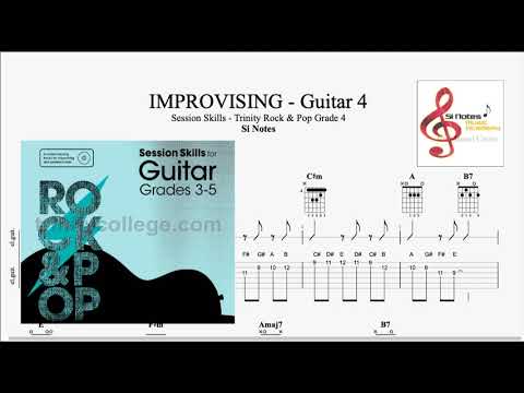 IMPROVISING - Reggae Style - Trinity Rock & Pop Session Skills Guitar Grade 4