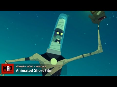Funny Animated Short Film ** THE NIGHT OF ALL FEARS ** Alien Zombie Animation by Corallo Cyril