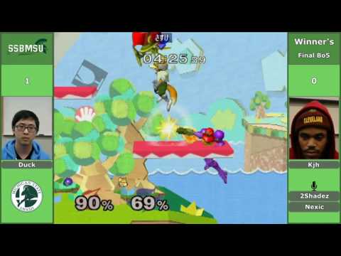SSBMSU 2 - Duck (Samus) vs KJH (Fox) - WF