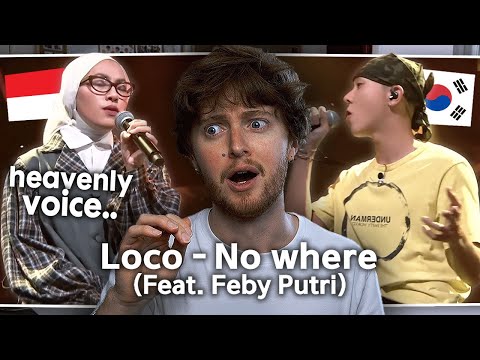 A HEAVENLY DUET! (Loco - No where (feat. Feby Putri) Live on MNET | Reaction)