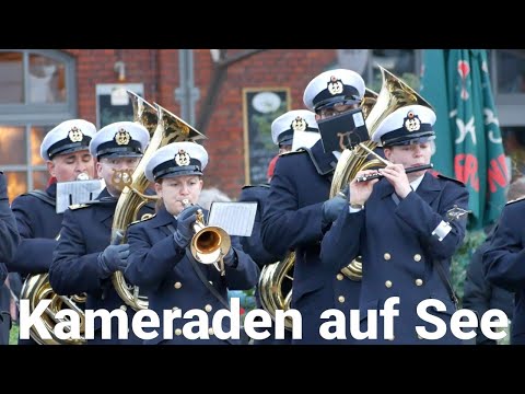 "Kameraden auf See" an der Marineoperationsschule - wenn der Fischbahnhof zum Konzertsaal wird