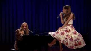 Jimmy Fallon &amp; Ariana Grande Sing Broadway Versions of Rap Songs