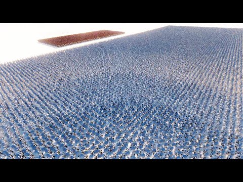 2,500 SPARTANS VS 25,000 SKELETON WARRIORS - UEBS - Ultimate Epic Battle Simulator