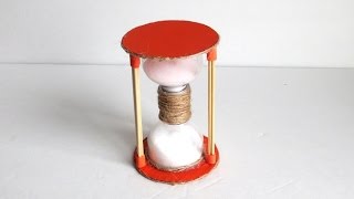 DIY Hour Glass From Plastic Bottles - Recycling
