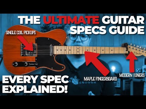 THE ULTIMATE Guide To Understanding GUITAR SPECS! | Guitar Specs for Beginners