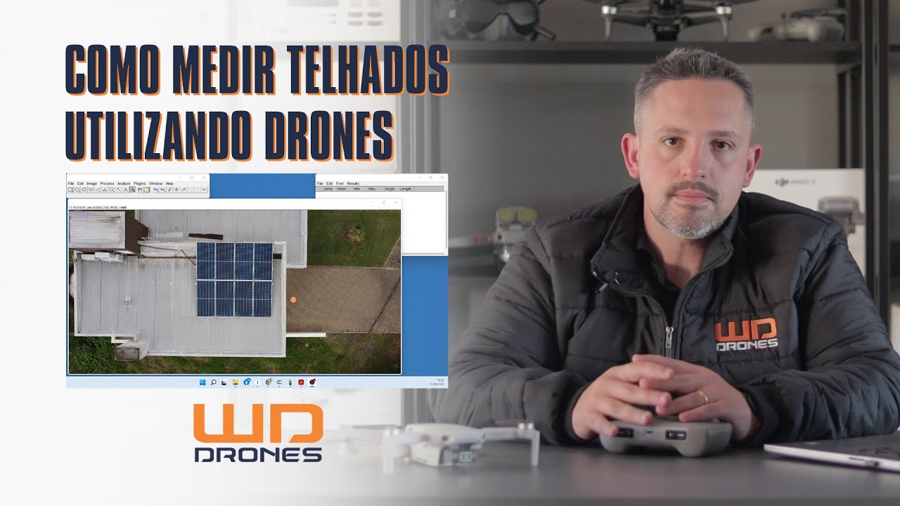Como medir telhados e realizar mapeamento com drones