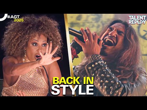 This Rock Band Brought 80s GLAM Back | AGT 2025