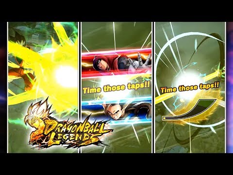 EPIC DRAGON BALL LEGENDS BEAM STRUGGLE ANIMATION! DB Legends