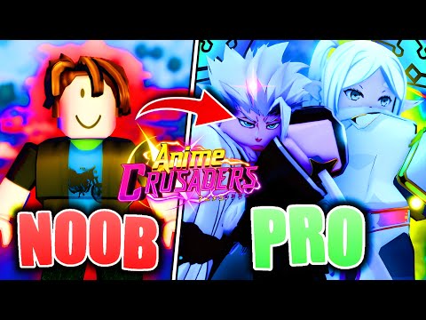 STARTING OVER & GETTING LUCKY! in Anime Crusaders [1] Noob To Pro (Roblox)