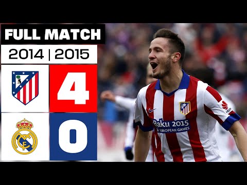 Atlético de Madrid 4 - 0 Real Madrid | PARTIDO COMPLETO | LALIGA EA SPORTS 2014/15
