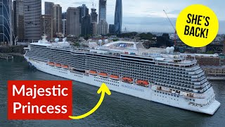 Majestic Princess is making big Australian comeback!