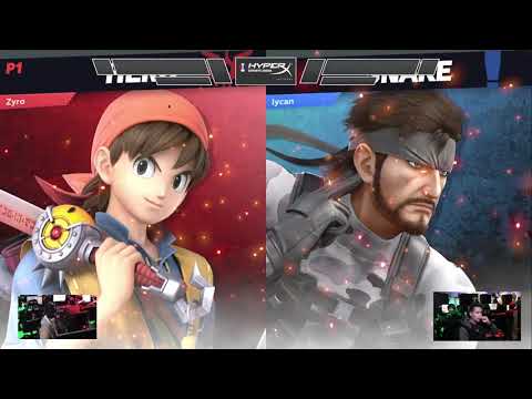HyperX ESA Wednesday Whiffs: Zyro (Pokemon Trainer/Hero) vs Lycan (Snake) - Winners Semis