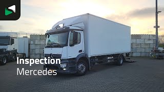 Camion furgon Mercedes-Benz Antos 1924 Antos 4X2 19tons NL-Truck 2000kg Ladebordwand Automat | Imagine 4 - Autoline