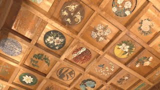 “年に2度だけ”神社の天井に描かれた「天井絵」が公開  地元職人が制作 岐阜・高山市