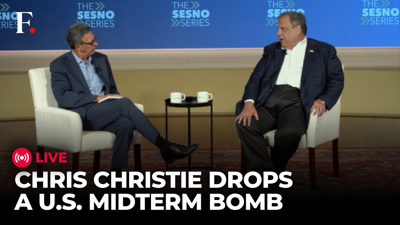 Chris Christie LIVE: 'Trump-Epstein Row Reason For...': Explosive Interview On US Midterm Verdict