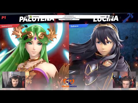 Sabaca (Lucina) vs. Tomenimo (Palutena) - Losers Quarters | VirtuaSmash #3