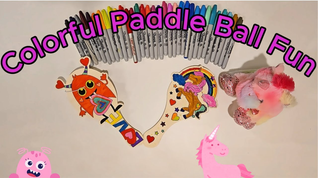 Paddle Ball Color Challenge! 🏓🎨 Fun Coloring & Learning For Creative Kids! | @TheBozzCrew