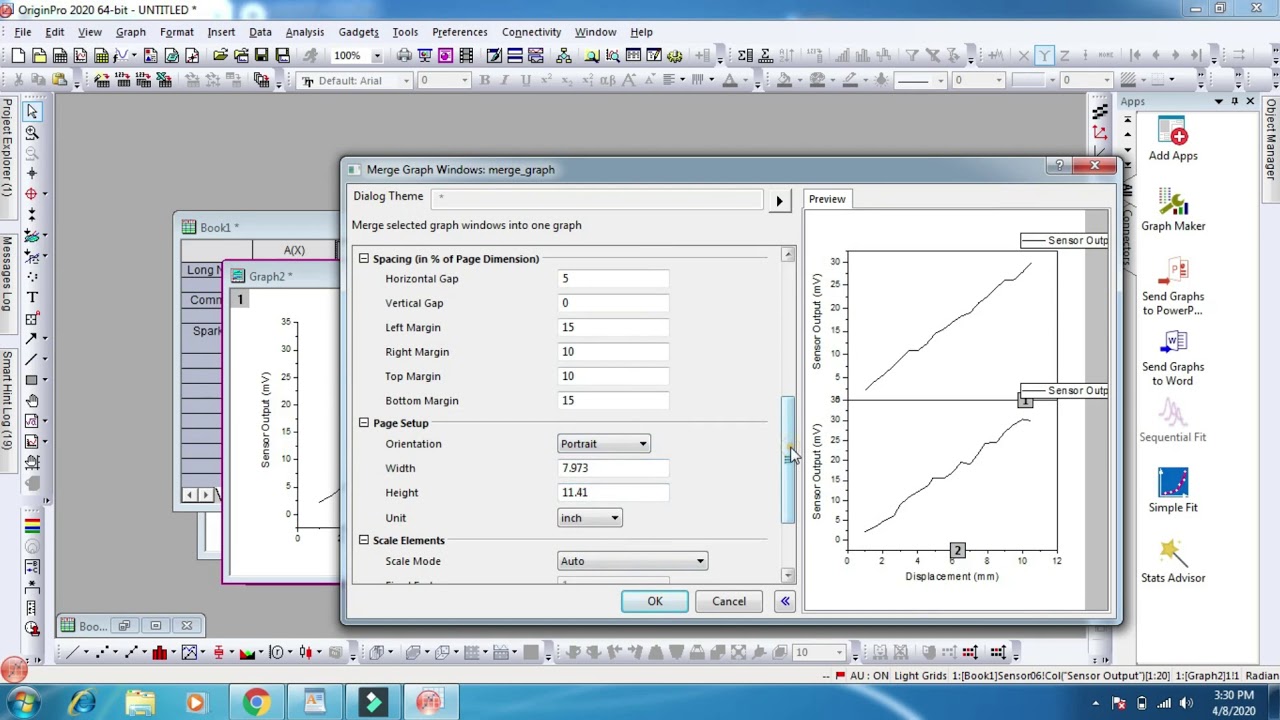 Creating Merged Graph| Origin Tutorial