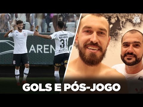 Gols e Pós-jogo - Corinthians 2x1 Grêmio - Amistoso