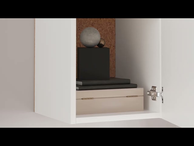 Video Teaser für 803326 vidaXL TV Cabinet White 30,5x30x60 cm Engineered Wood