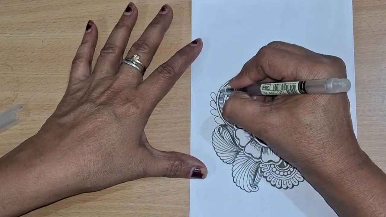 #zentanglepattern#zenart#stepbystep for beginners #lineart#zentangle#artist#zentangleart#doodleart