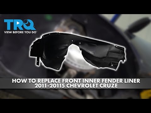 How to Replace Front Inner Fender Liner 2011-2015 Chevrolet Cruze