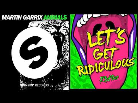 Redfoo Vs. Martin Garrix - Let's Get Ridiculous Animals (Metro Jam Fusion (Edit