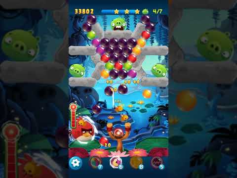 Angry Birds POP Bubble Shooter - Level 103. Gameplay Android walkthrough