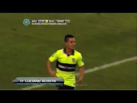 Boca 1 - Gimnasia 0 Gol Luciano Acosta / Fecha 19 - Torneo Final 2014