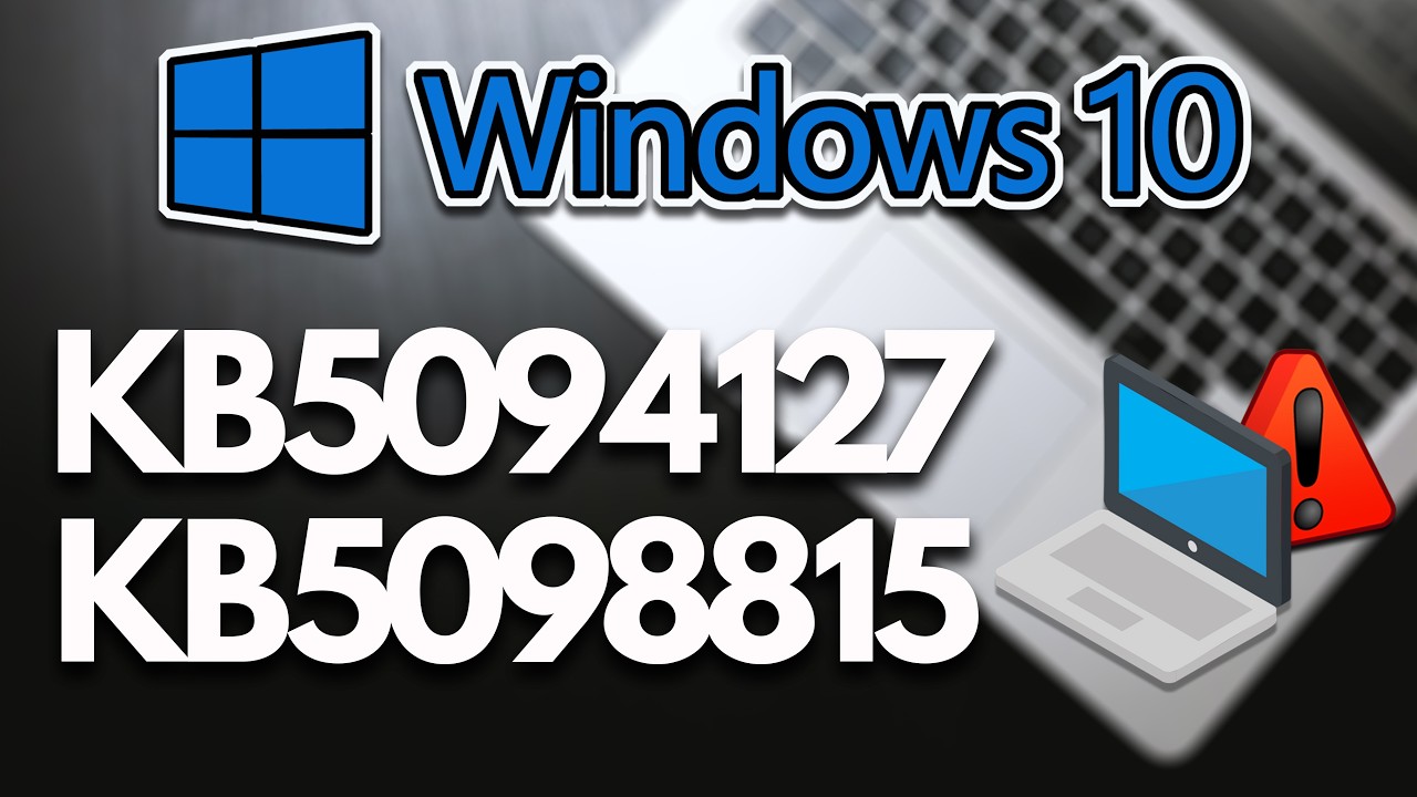 【Windows 10】更新プログラム KB5094127/KB5098815）のインストールに失敗する場合の対処方法