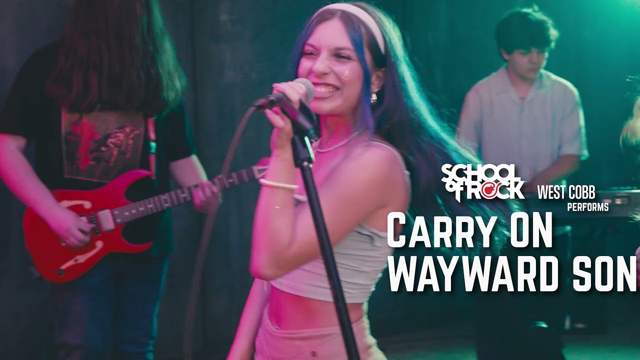 School of Rock West Cobb House Band 2025 performs 