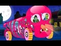 Wheels On The Bus Scary Nursery Rhymes For Kids And Childrens Song From Haunted House