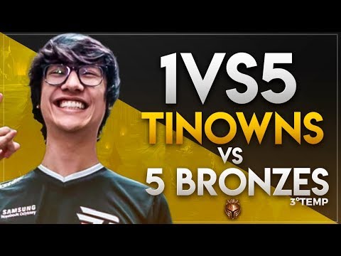 1vs5 TINOWNS vs 5 BRONZES - Season 3 Episode 03