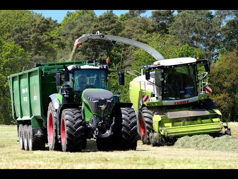 2x Fendt 1046 Vario/ Grasernte 2023/ Claas Jaguar 950