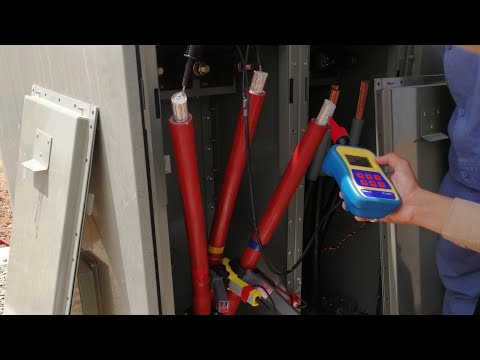 Faseamento do cabo HT 3*500mm, 11kv