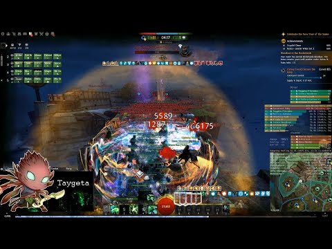 GW2 WvW - Power Reaper - Melee Zerg Squad