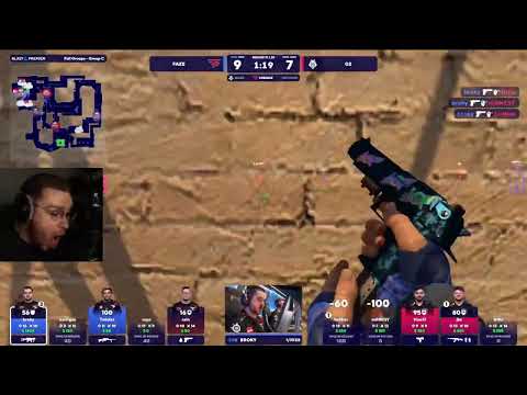 ohnePixel reacts to Broky Insane 4K Deagle - Blast Premier 2023