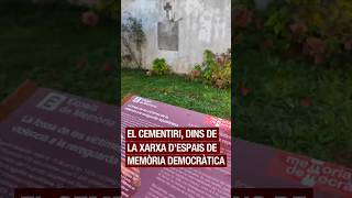 El cementiri, incorporat a la Xarxa d’Espais de Memòria Democràtica