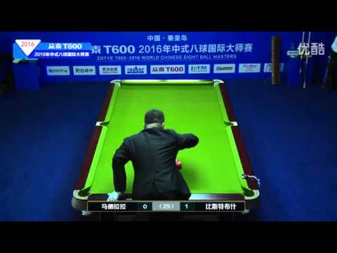 Sandile Madlala VS Marc Bijsterbosch - 2016 World Chinese 8 Ball Masters