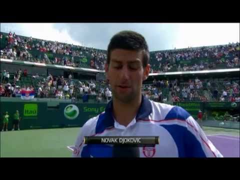 Djokovic Beats Fish In Miami Semi-final Highlights