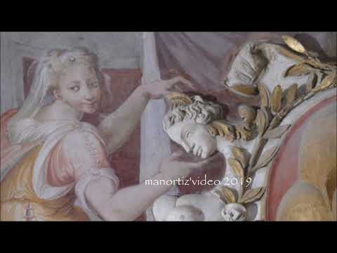 Prospero Fontana, affreschi Sala dei Sette Colli, Villa Giulia, Roma, manortiz