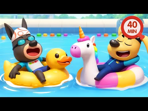 Swimming Pool Safety | Useful Story | Safety Rules for Kids | Sheriff Labrador
